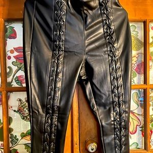 TopShop high quality faux leather legging/pants